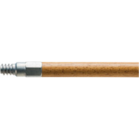 Manche en bois avec embout en m&eacute;tal, Bois, Pointe Filetage ACME, 1-1/8" dia, 60" lo D. Morneault & Fils