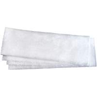 Static Attack Mop Sheets, Polyethylene, White D. Morneault & Fils