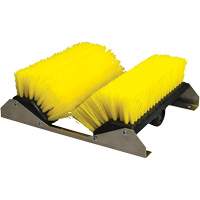 Brosse &agrave; bottes de deux niveaux, Longueur de 12" D. Morneault & Fils