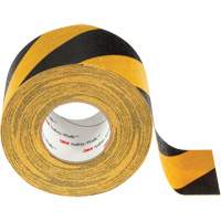 Ruban antid&eacute;rapant tout usage Safety-Walk, 4" x 60', Noir & jaune D. Morneault & Fils