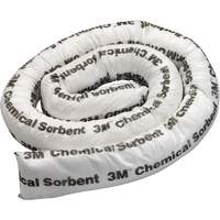 Mini-barri&egrave;re de pollution absorbante pour produits chimiques, Mati&egrave;res dangereuses, 8' lo x 3" la, Absorption 15,5 gal D. Morneault & Fils