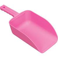 Large Hand Scoop, Plastic, Pink, 82 oz. D. Morneault & Fils