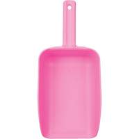 Large Hand Scoop, Plastic, Pink, 82 oz. D. Morneault & Fils