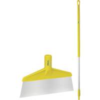 Floor Scraper with Handle, Yellow, 9-3/5" W x 55-9/10" L D. Morneault & Fils