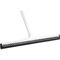 ” Moss Rubber Push-N-Scrub  Floor Squeegee, 18", Straight Blade D. Morneault & Fils