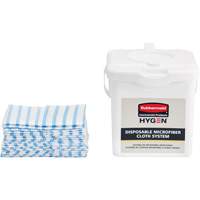 Microfibre Cloth Charging Bucket, White D. Morneault & Fils