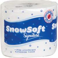 Snow Soft Premium Toilet Paper, 2 Ply, 600 Sheets/Roll, 145' Length, White D. Morneault & Fils