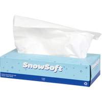 Snow Soft Premium Facial Tissue, 2 Ply, 7.4" L x 8.4" W, 100 Sheets/Box D. Morneault & Fils