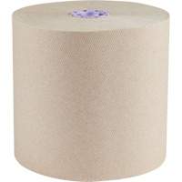 Essential 100% Recycled Brown Hard Roll Towels, 1 Ply, Standard, 700' L D. Morneault & Fils