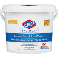 Healthcare&reg; Disinfecting Bleach Wipes, 110 Count D. Morneault & Fils
