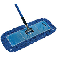 Economy Dust Mop, Slip On Style, Yarn, 18" L x 5" W D. Morneault & Fils