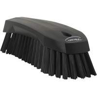 Grande brosse &agrave; main oblique, Soies Ferme, Longueur de 8", Noir D. Morneault & Fils