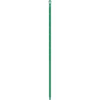 Ultra Hygiene Handle, Broom/Brush/Pad Holder/Scraper/Squeegee, Green, Ergonomic, 67" L D. Morneault & Fils
