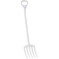 Hygienic Fork, 49" Length, Plastic, White D. Morneault & Fils
