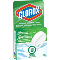 Nettoyant automatique &agrave; l'eau de Javel pour toilettes, 100 g, Tampon D. Morneault & Fils