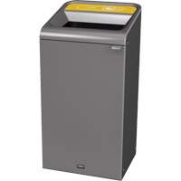 Configure Can Waste Container, Bulk/Curbside/Deskside, Steel, 23 US gal. D. Morneault & Fils