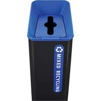 Bac de recyclage mixte Sustain, Vrac, Plastique, 15 gal. US D. Morneault & Fils