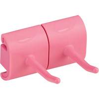 Module &agrave; deux crochets pour support mural hygi&eacute;nique D. Morneault & Fils