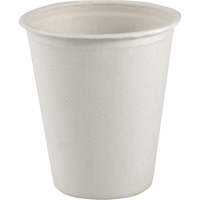 Single Wall Compostable Hot Drink Cup, Paper, 8 oz., White D. Morneault & Fils