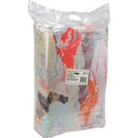 Recycled Material Wiping Rags, Terrycloth, Mix Colours, 25 lbs. D. Morneault & Fils