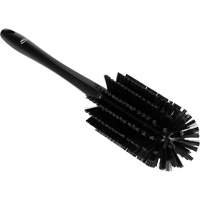 Brosse moyenne avec manche, Soies Ferme, Longueur de 17", Noir D. Morneault & Fils