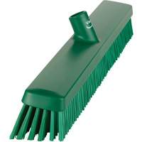 Balai-brosse robuste, Crins Fin/Ferme, 24", Vert D. Morneault & Fils