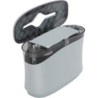 Syst&egrave;me de serviette pour comptoir, D&eacute;vidoir central, 13,3" la x 5,2" p x 9" h D. Morneault & Fils