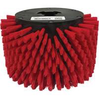 Red Stair Cleaning Brush D. Morneault & Fils