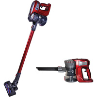 Rapid Red Cordless Stick Vacuum, Dry, 0.5 US Gal. (1.89 Litres) D. Morneault & Fils