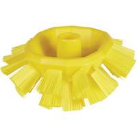 Brosse UST pour cuves, Soies Ferme, Longueur de 7-1/2", Jaune D. Morneault & Fils