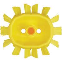 Brosse UST pour cuves, Soies Ferme, Longueur de 7-1/2", Jaune D. Morneault & Fils