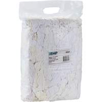Wiper Rags, Fleece, White, 10 lbs. D. Morneault & Fils