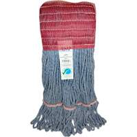 Wide-Band Mop Head, Antimicrobial/Floor Finishing/Specialty, Cotton/Rayon/Synthetic, Loop Style D. Morneault & Fils