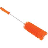Tube Brush, Medium Bristles, 19-7/10" Long, Orange D. Morneault & Fils