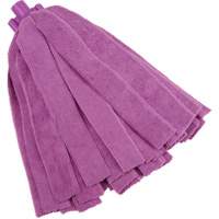 Socket Mop, Purpole, Microfibre, Cut Style D. Morneault & Fils
