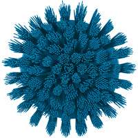 HyDrive Round Drill Brush, Extra Stiff Bristles, 3-1/10" Long, Blue D. Morneault & Fils