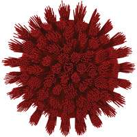 HyDrive Round Drill Brush, Extra Stiff Bristles, 3-1/10" Long, Red D. Morneault & Fils