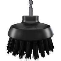 HyDrive Round Drill Brush, Extra Stiff Bristles, 3-1/10" Long, Black D. Morneault & Fils