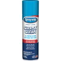 Pro Line Crazy Clean&reg; All Purpose Crazy Cleaner, 19 oz., Aerosol Can D. Morneault & Fils