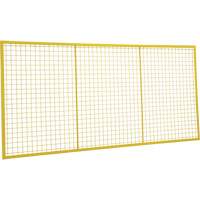 Wire Mesh Partition Components - Panels, 4' H x 8' W D. Morneault & Fils