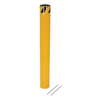 Bornes &agrave; couler, Acier, 36-1/2" h x 5-9/16" la, Jaune D. Morneault & Fils