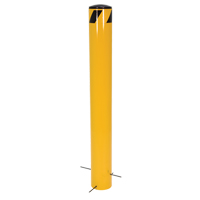 Bornes &agrave; couler, Acier, 36-1/2" h x 5-9/16" la, Jaune D. Morneault & Fils