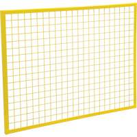 Wire Mesh Partition Components - Panels, 4' H x 3' W D. Morneault & Fils