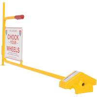 Cale &agrave; rail pour drapeau D. Morneault & Fils