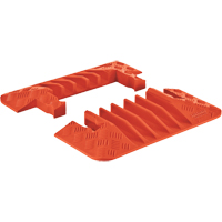 Guard Dog&reg; 5-Channel Heavy Duty Cable Protector - End Caps D. Morneault & Fils