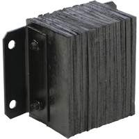 Butoir de quai lamell&eacute;, Horizontal, Caoutchouc, 12" la x 6" p x 10" h D. Morneault & Fils