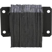 Butoir de quai lamell&eacute;, Horizontal, Caoutchouc, 12" la x 6" p x 10" h D. Morneault & Fils