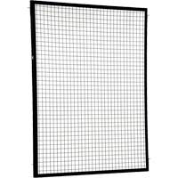 Adjustable Perimeter Guard Panel, 6' H x 5' W, Black D. Morneault & Fils