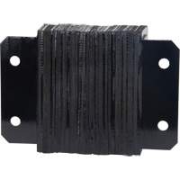 Butoirs de quai lamell&eacute;s, Horizontal, Caoutchouc, 12" la x 4" p x 10" h D. Morneault & Fils