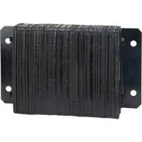 Butoirs de quai lamell&eacute;s, Horizontal, Caoutchouc, 18" la x 4" p x 12" h D. Morneault & Fils